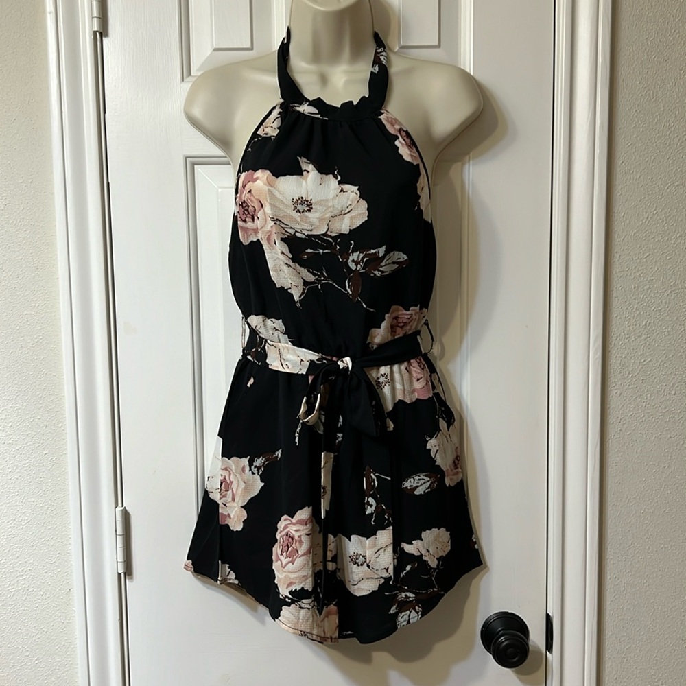 NWT SHEIN dressy, floral romper